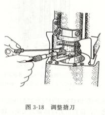 測微器調整搪刀